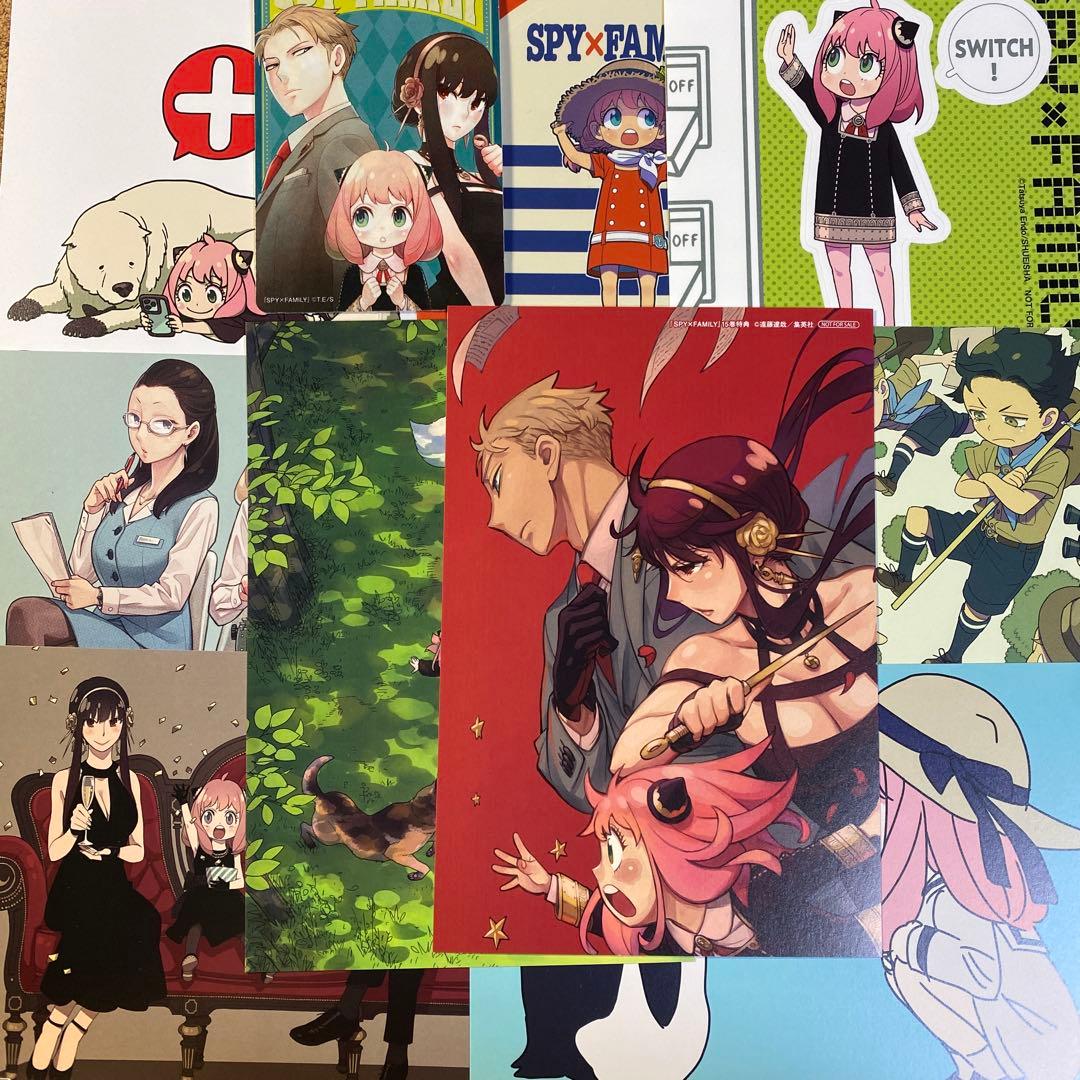 SPY×FAMILY スパイファミリー 特典 ポストカード アーニャ ロイド