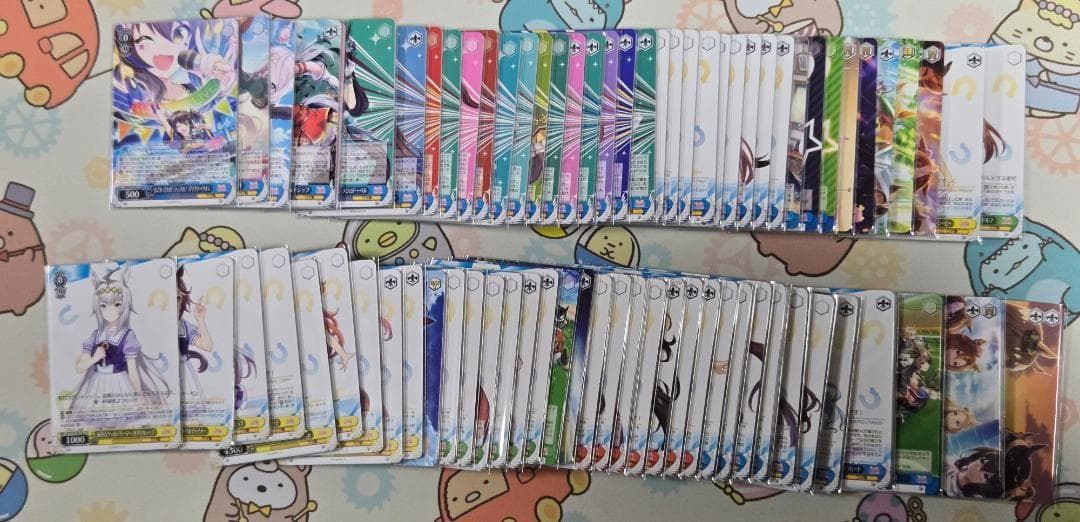 ヴァイス ウマ娘 1弾 RR以下4コン BOXPR4コン TD4コン2種 - メルカリ