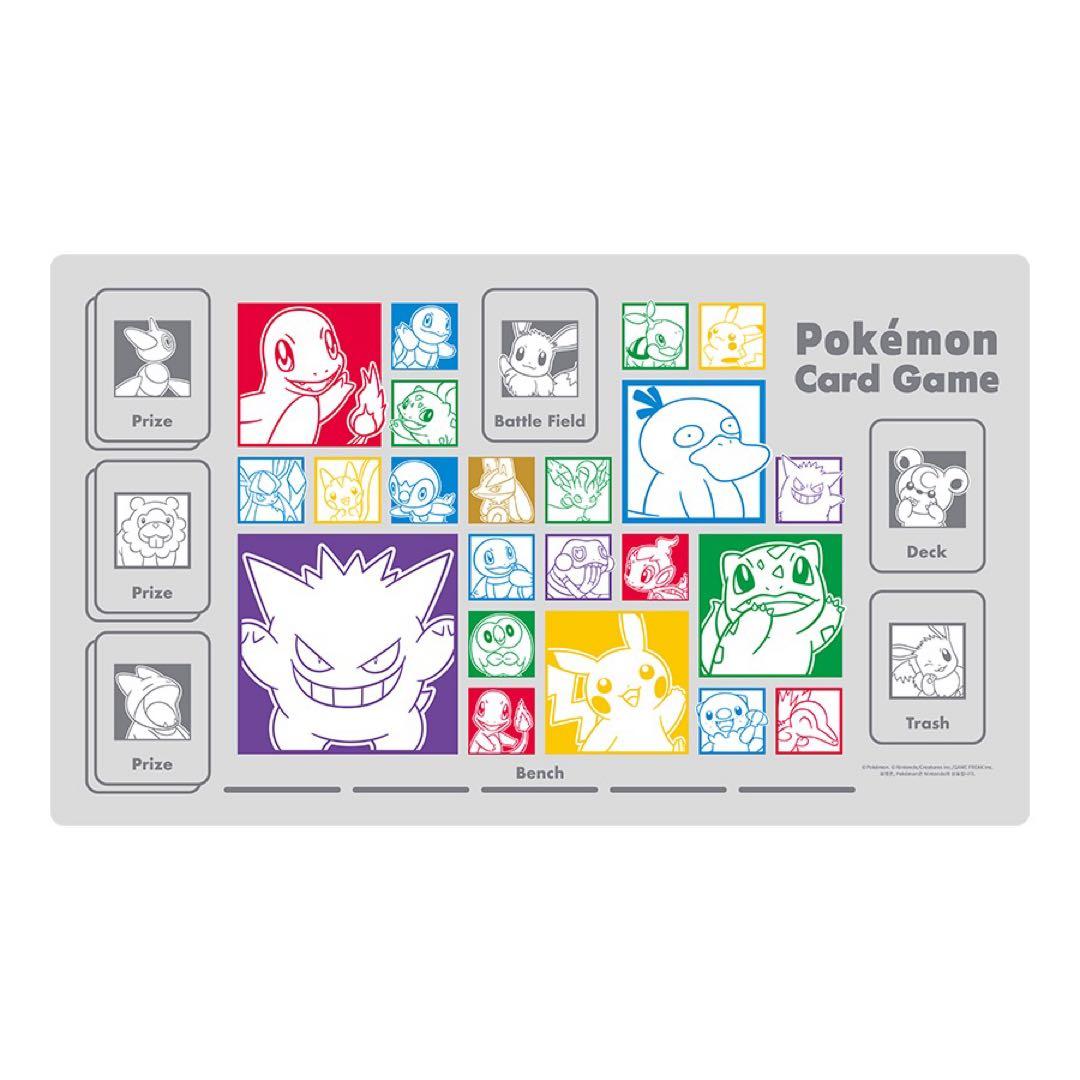 韓国限定)ポケモンカードプレイマットPokemon Square - メルカリ