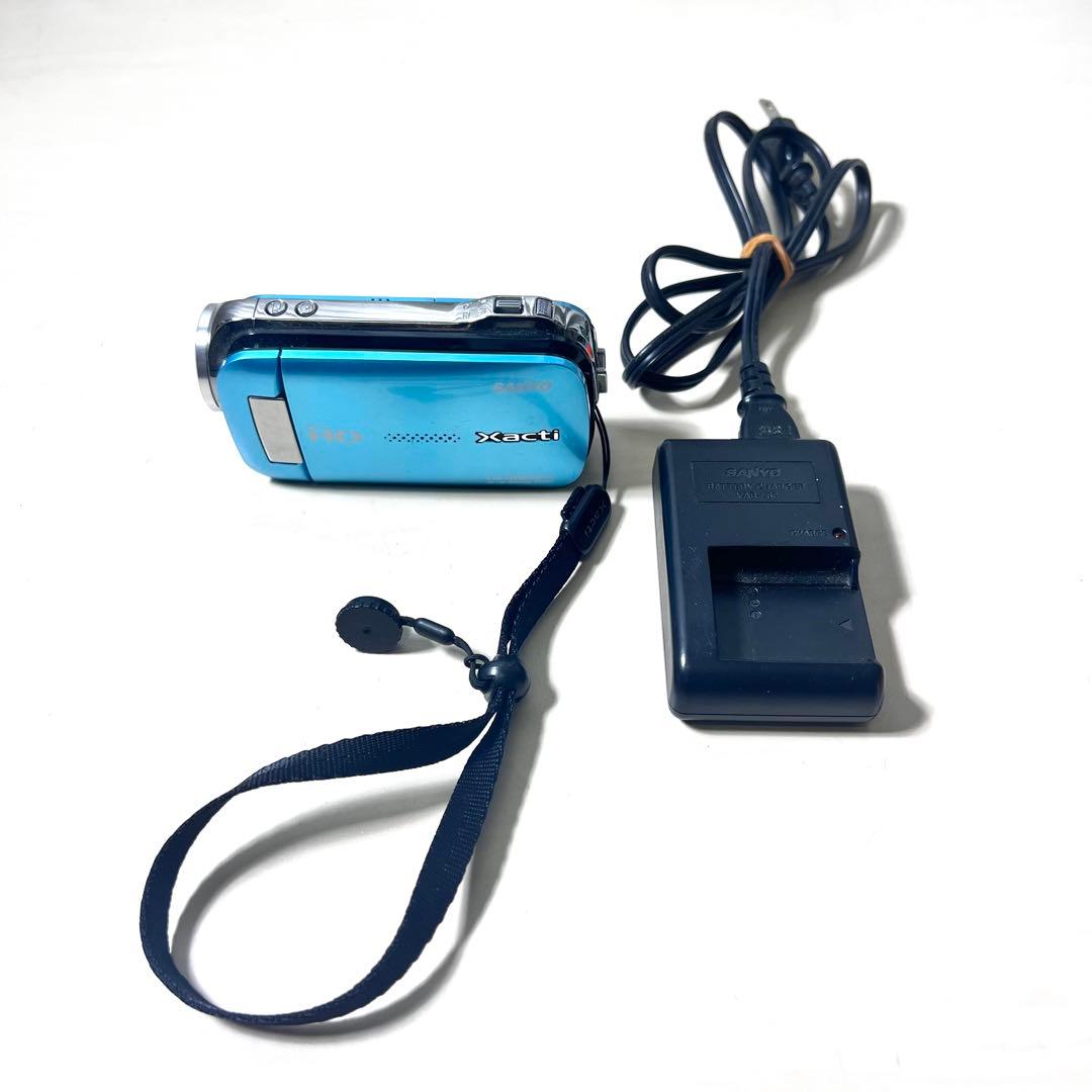 D*在様 SANYO サンヨー Xacti DMX-GH1 デジタルムービーカメ Amazon | SANYO デジタルムービーカメラ Xacti GH1 ブルー DMX-GH1(L