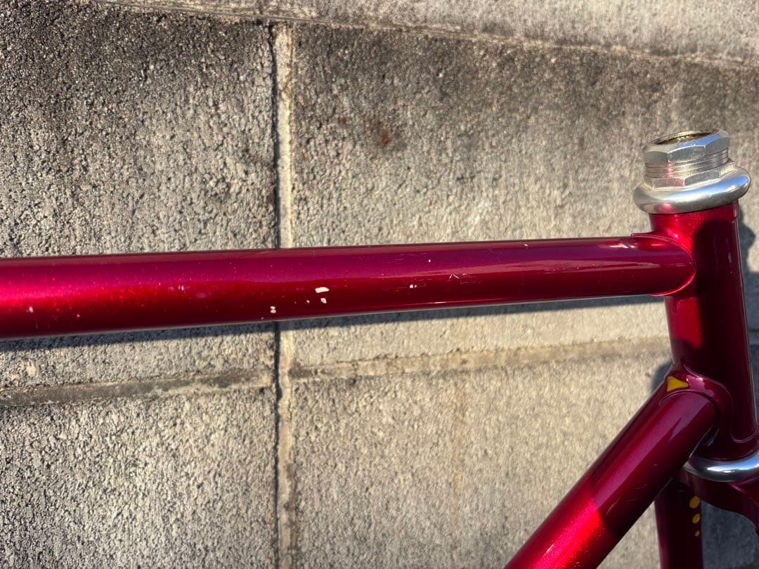 NAGASAWA ピストバイク フレーム NJS 中野レッド C-C530 - メルカリ