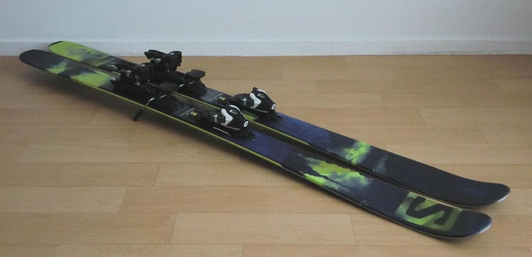 □□送料無料□サロモン□Q85□フリースキー□167cm□調整ビン付