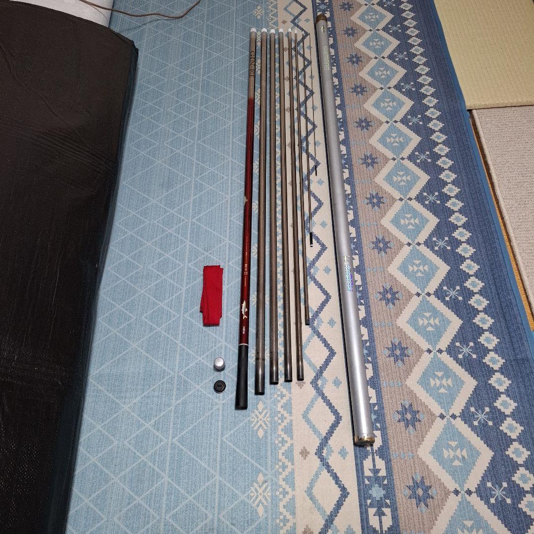 鮎竿　VS GIN-EI 競技　T中硬硬95SK Yahoo!オークション - VS 銀影 競技 T 中硬95MG GIN-EI MADE IN JAPAN