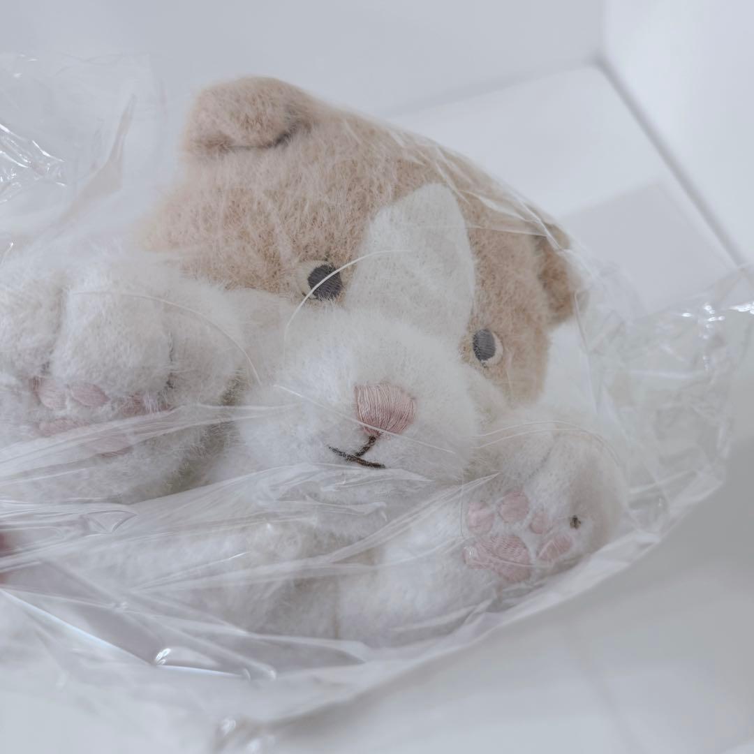 新品 ジェラートピケ CATティッシュケース ベージュ ジェラピケ 完売品