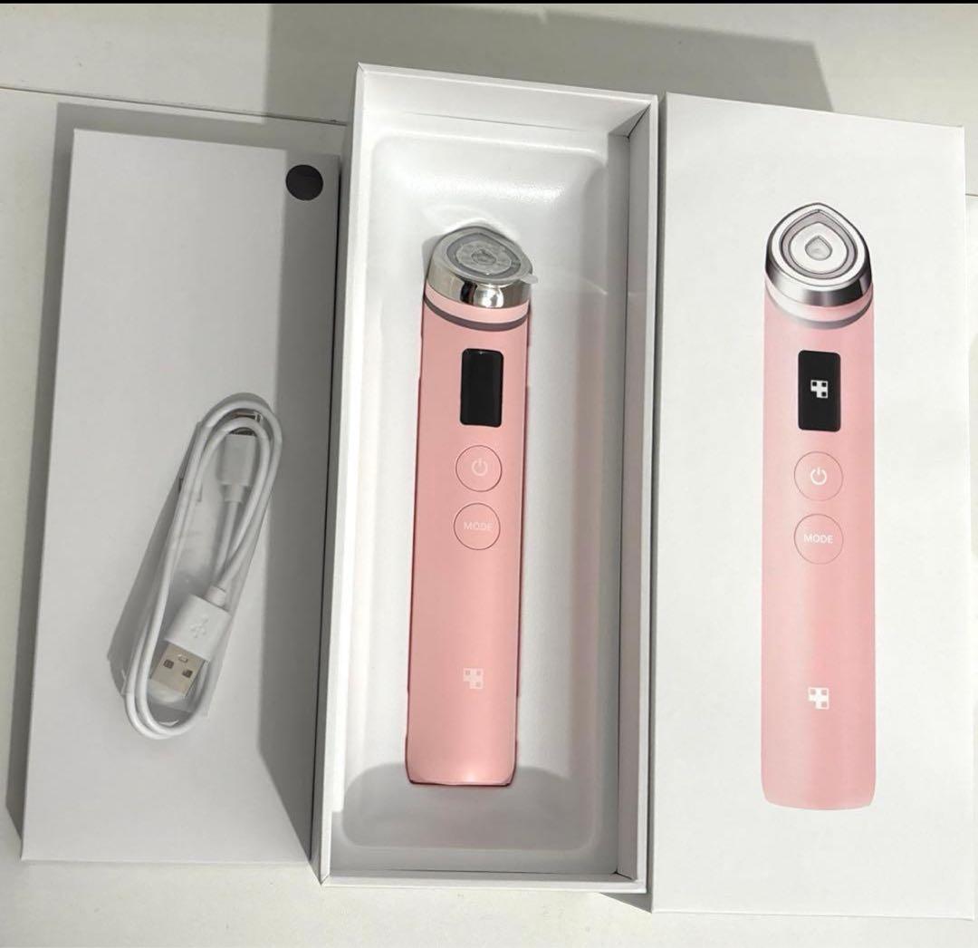 ♡さん専用　ピンク美顔器 USBケーブル付き　メディキューブ Qoo10] メディキューブ 【ほのぴすPick!】 AGE-R ブー : ダイエット・矯正