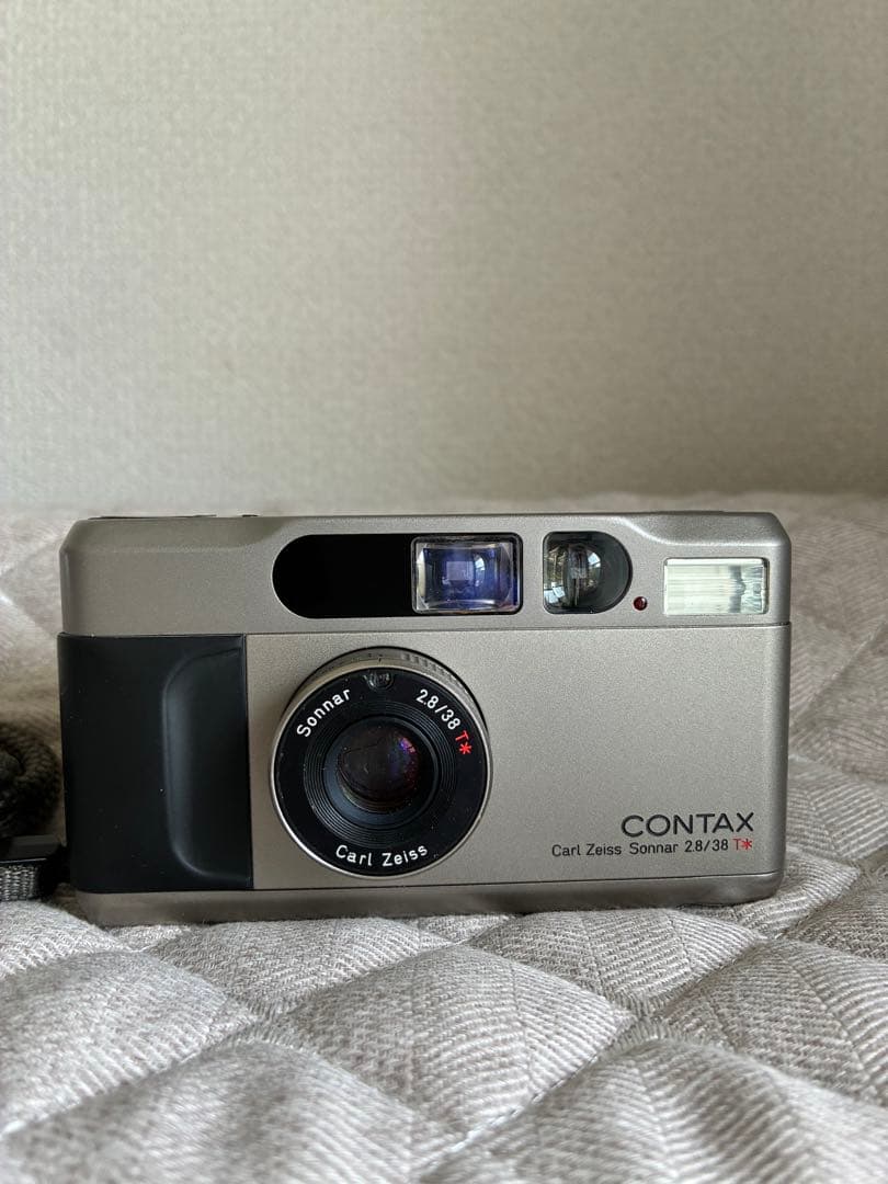 【美品】CONTAX コンタックス T2 コンパクトカメラ フィルムカメラ 第112話 コンパクトフィルムカメラ コンタックス CONTAX T2 – こぼうし