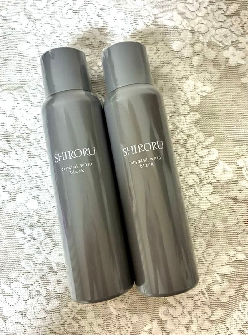 SHIRORU クリスタルホイップブラック 2本セット - メルカリ