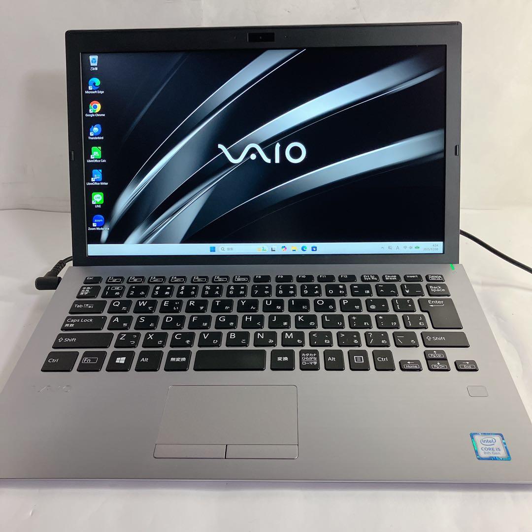 VAIO Pro PG 希少色　8世代 Core i5/ SSD フルHD 1年保証】VAIO Pro PG(Core i5 8250U / メモリ8GB / SSD256GB)【再生