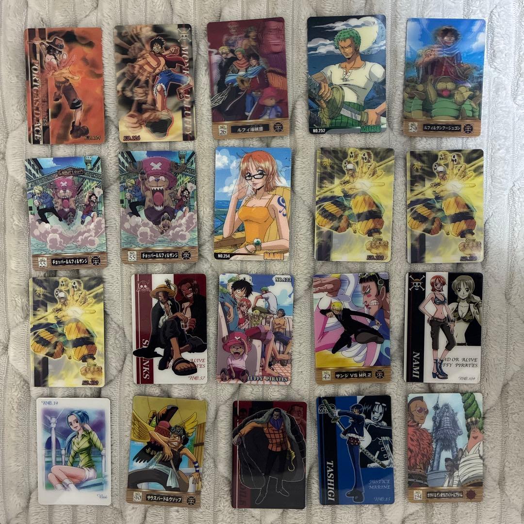 ワンピース グミカード 20枚セット - メルカリ