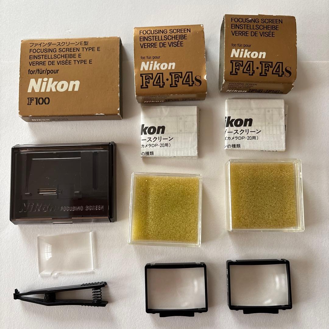 Nikon F4/F4s ファインダー スクリーン セット - メルカリ