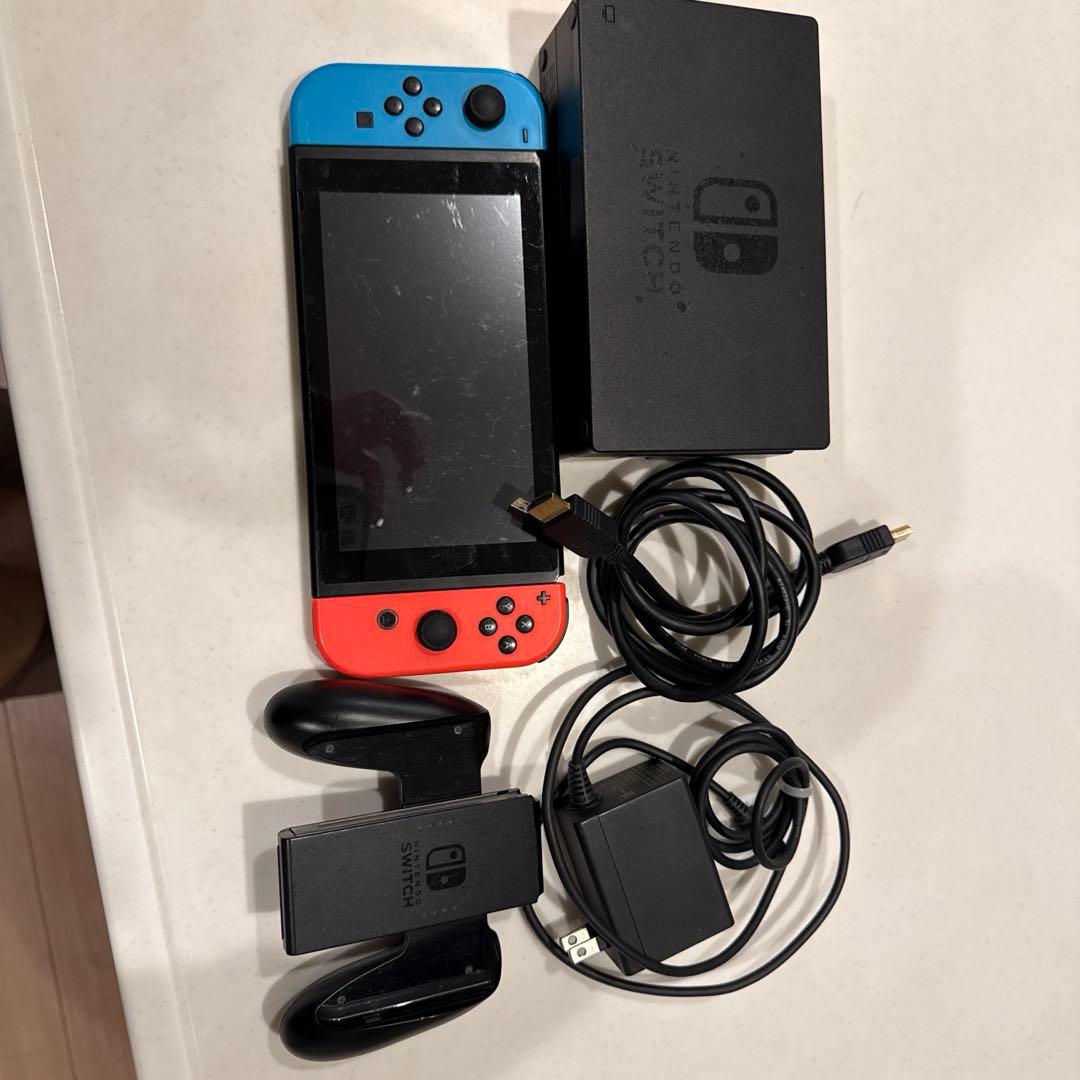 Nintendo Switch 本体 青と赤 Joy-Con Amazon.com: Nintendo Joy-Con Controller Pair Neon Red/Neon Blue