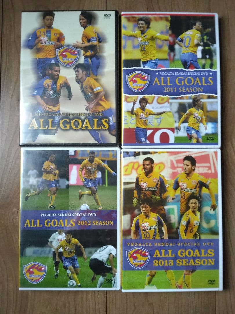 ベガルタ仙台 ALL GOALS DVD 2010-2013 未開封 非売品 - メルカリ