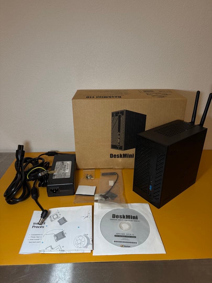 【OS付】ASRock DeskMini 110 Pentium G4600 ASRock > DeskMini 110 Series