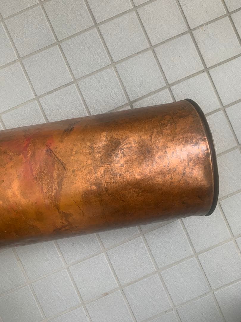 銅 ブロンズ イタリア 傘立て ヴィンテージ