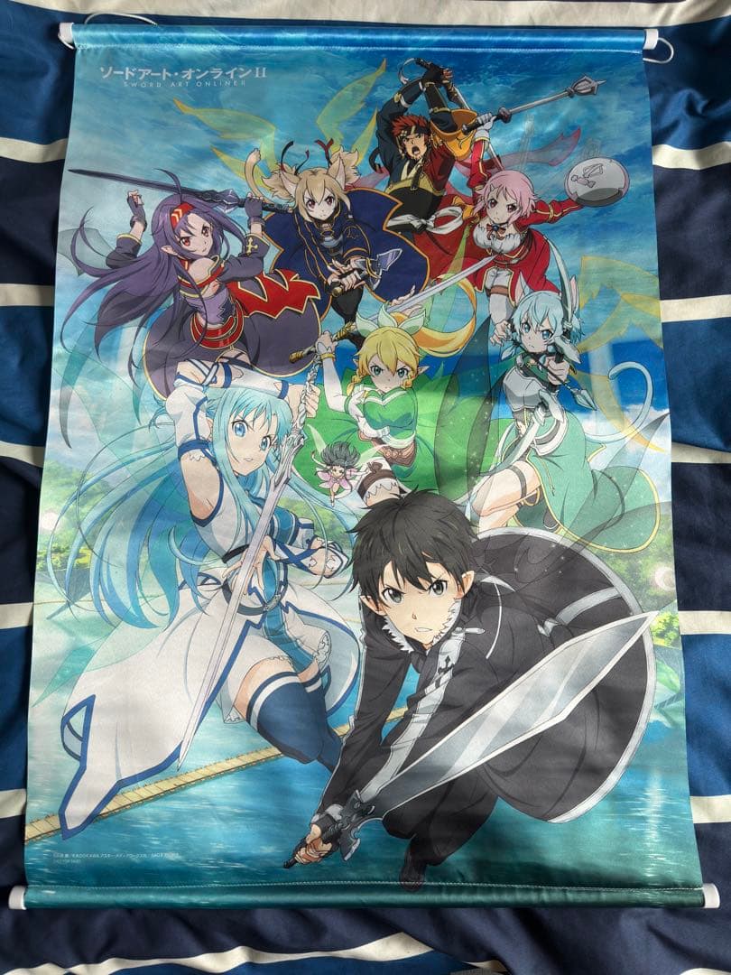 SAO ソードアート・オンライン 2期全巻 連動購入特典 B2タペストリー