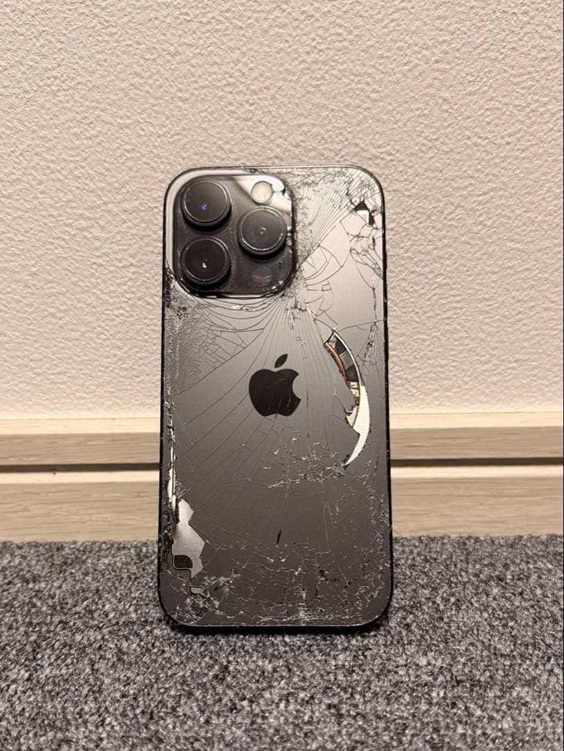 iPhone 14 pro 512GB 背面 液晶漏れ ジャンク - メルカリ