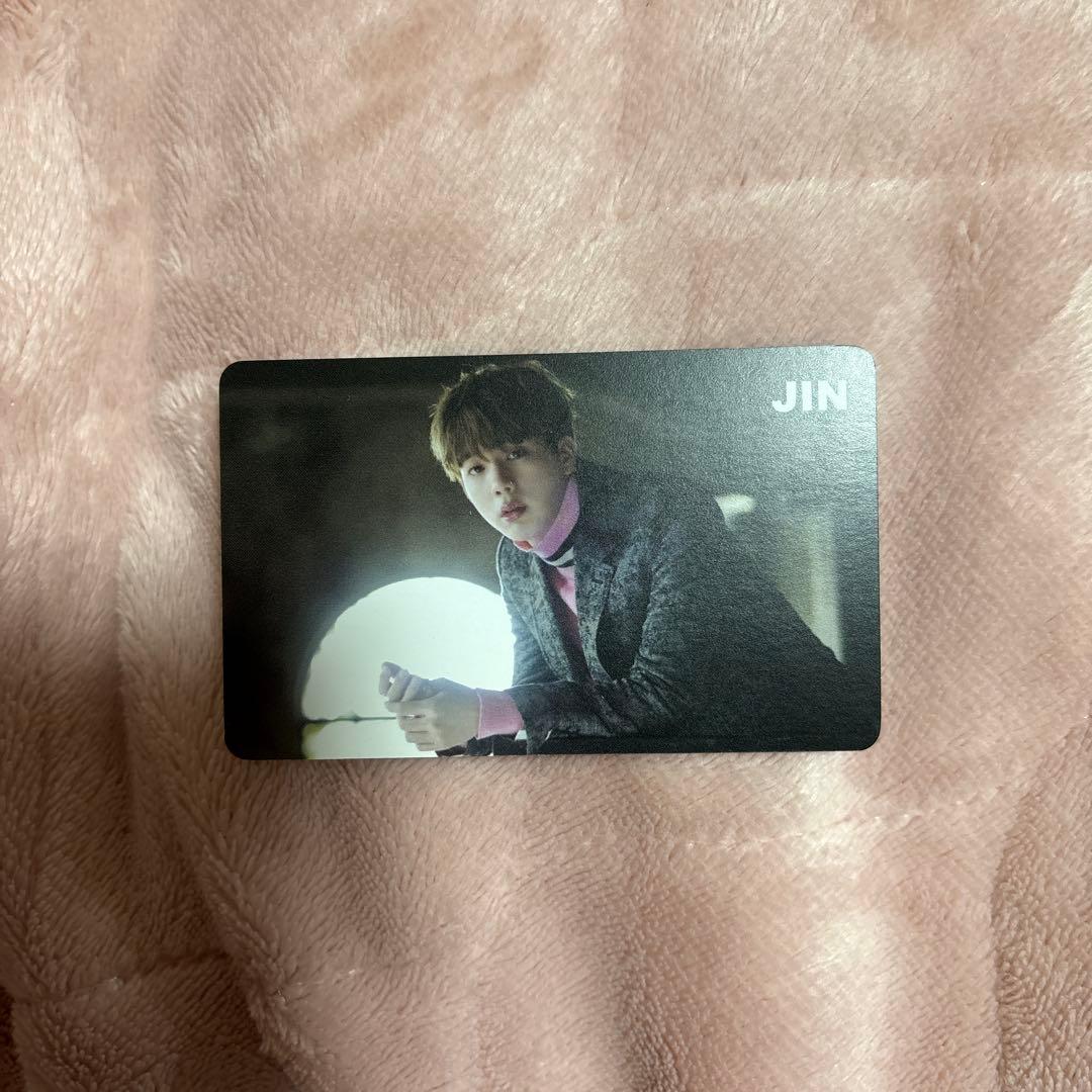 BTS RUN ジン 握手会 手渡し トレカ BTS JAPAN OFFICIAL MOBILE