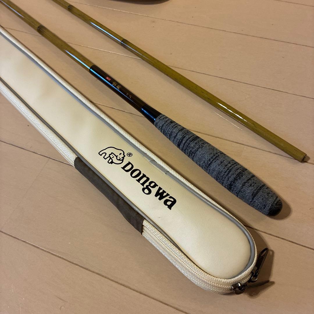 Dongwa ドンワ へら竿 雲舞 15尺 & 非売品キャップ未使用 - メルカリ