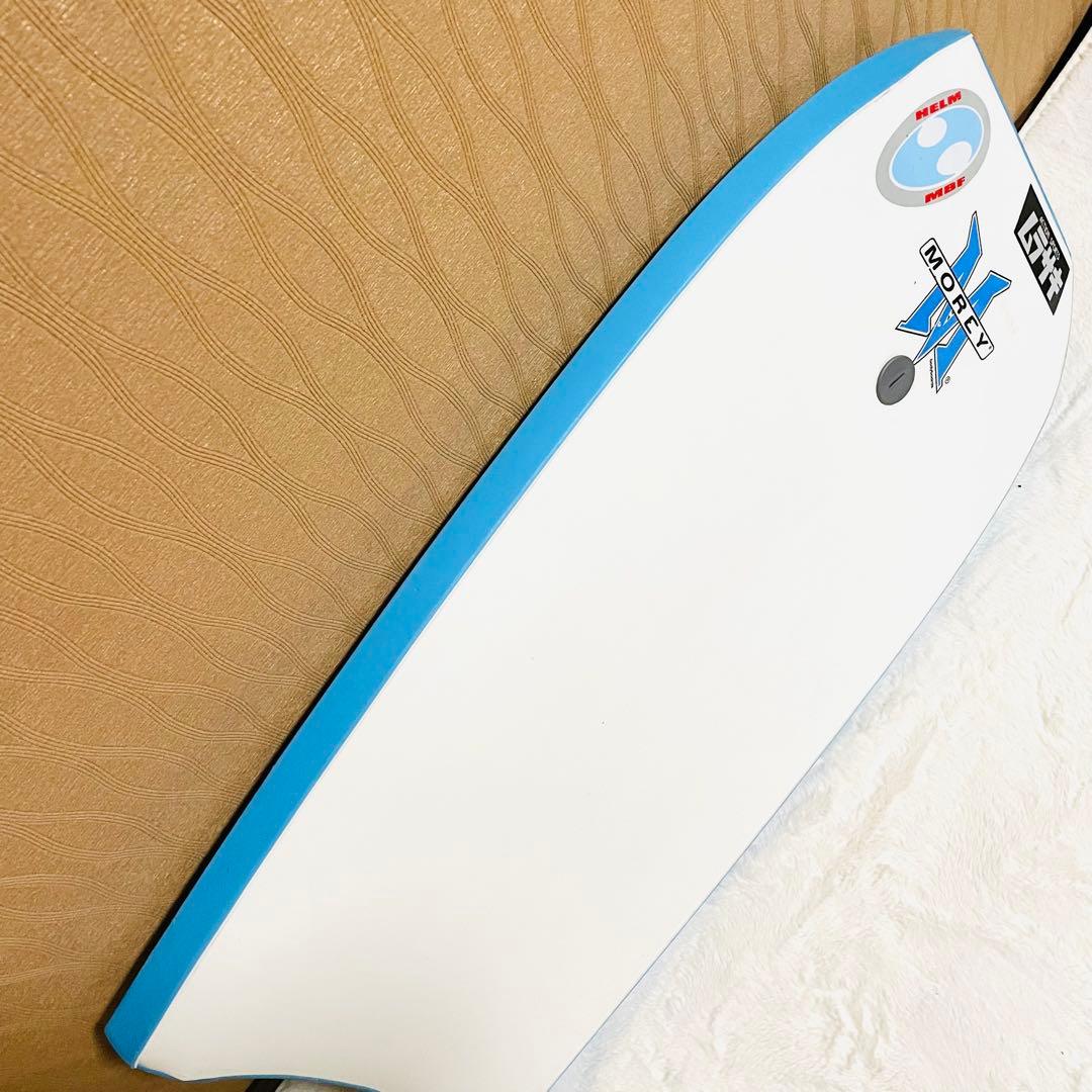 早い物勝ち】 MOREY ボディーボード 青×白 - メルカリ