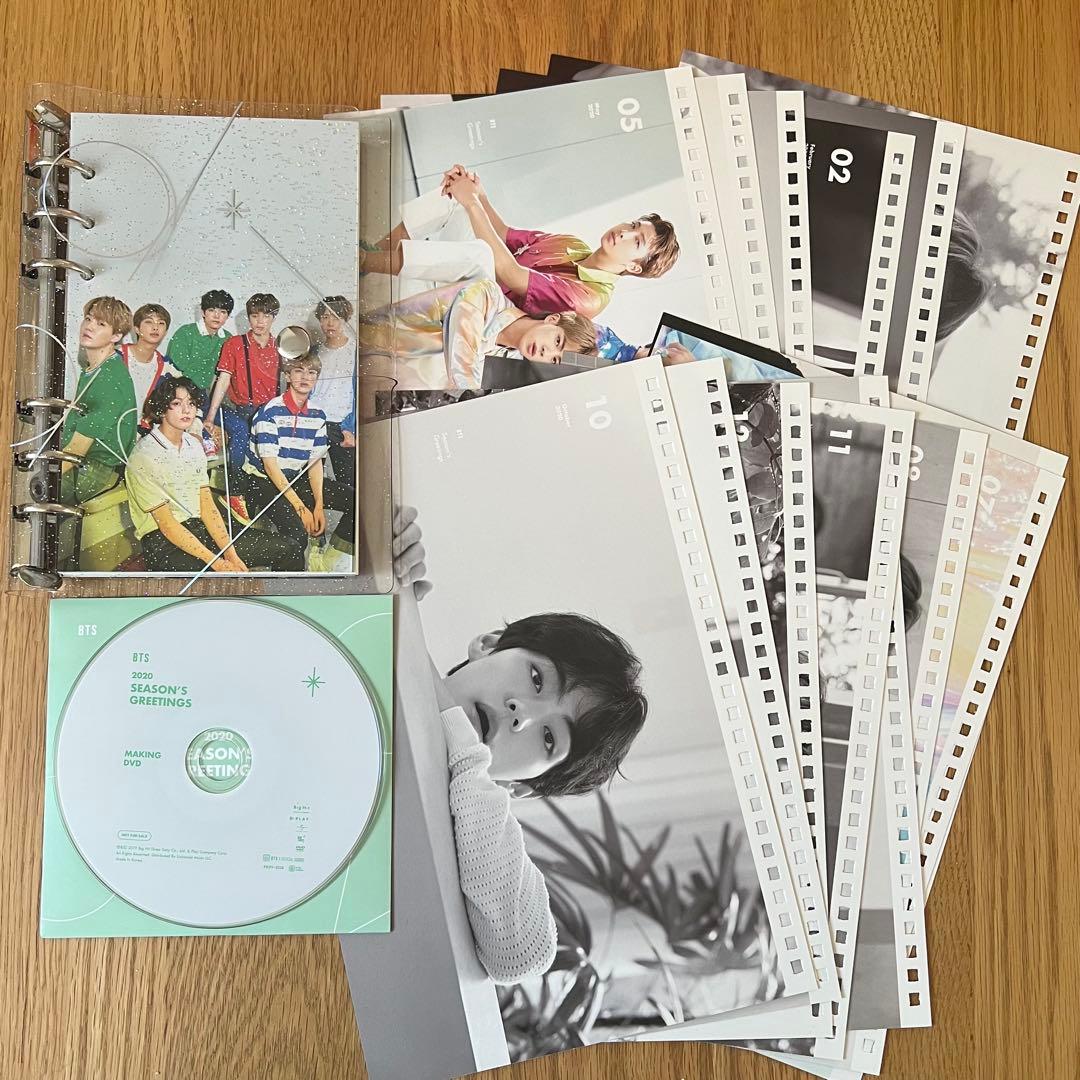 BTS シーグリ 2020 DVD スケジュール帳 ジョングク - メルカリ