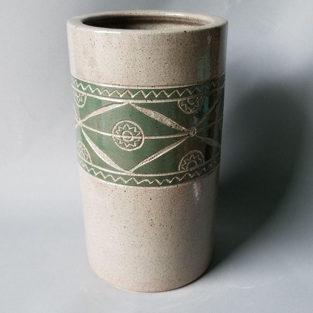 信楽焼傘立て  グリーン模様 高さ４３cm 楽天市場】スーパーSALE限定！お得なクーポン配布中信楽焼 傘立て