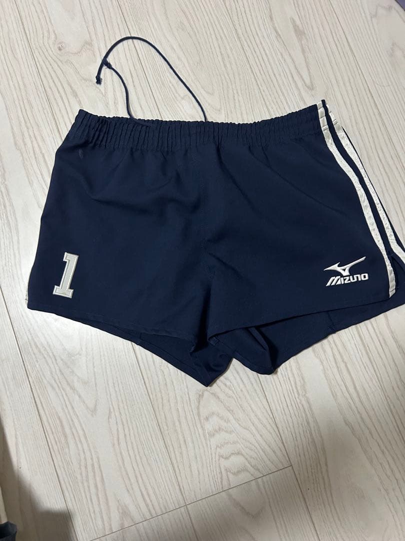 日本体育大学　日体大　男子バレーボール部　ミズノ　ゲームパンツ　１番　キャプテン SH_V2MB820309_01.jpg