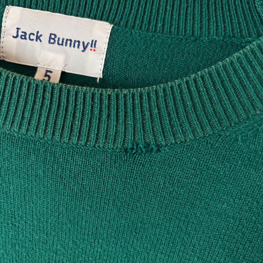Jack Bunny!! グリーンニットセーター サイズ5 - メルカリ