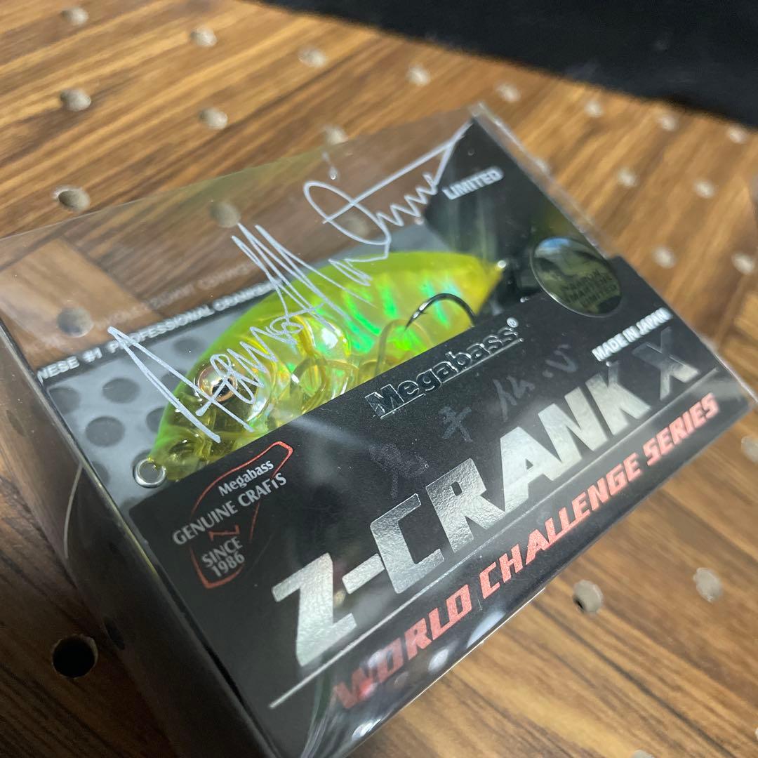 メガバス★Z-CRANK X★AM-LTD★AML LIME CHARRT OB Megabass（メガバス） Z-クランク X Jr. Ti AM-LTD / Megabass Z-CRANK