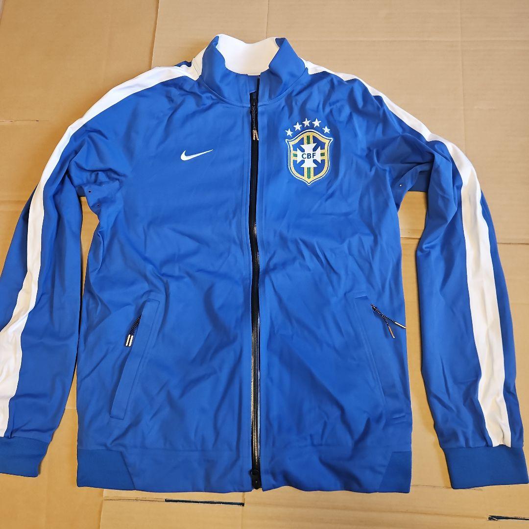 ブラジル代表 14/15 オーセンティック N98 アンセムトラックジャケット 正規品 ブラジル代表 CBF 14/15 N98アンセムジャケット (トレーニング