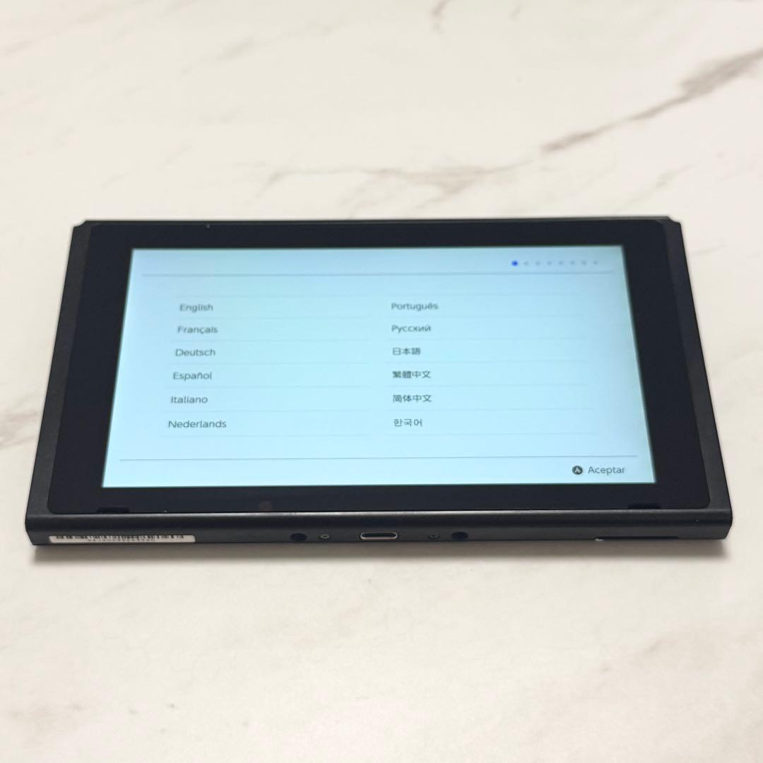 動作確認済み】Nintendo Switch 本体のみ 2018年 - メルカリ