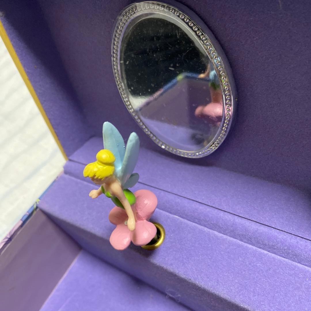 ピーターパン ティンカーベル オルゴール 小物入れ 宝物箱 ディズニー