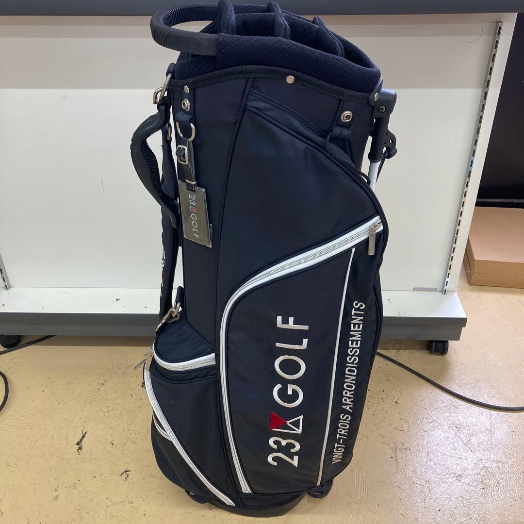23区 GOLF ネイビー キャディバッグ