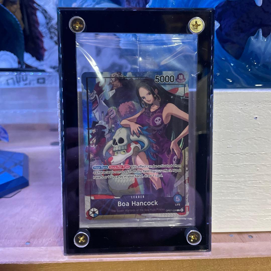 ワンピースカード ボア・ハンコック PSA マガジン OP7-38 パラレル