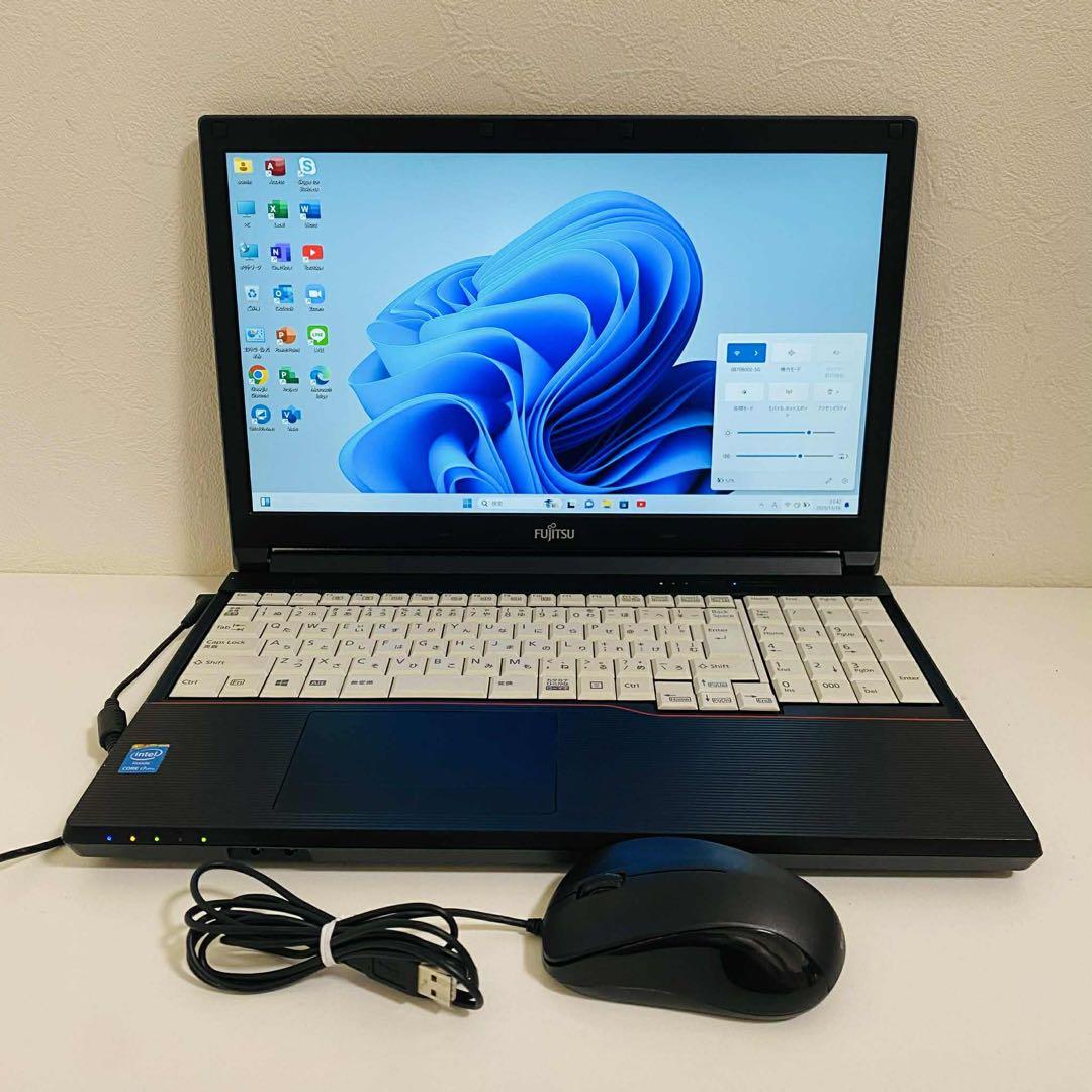 Y68 富士通ノートパソコン i7メモリ8G高速 Windows11オフィス付き 楽天市場】第8世代 富士通ノートパソコン core i7の通販