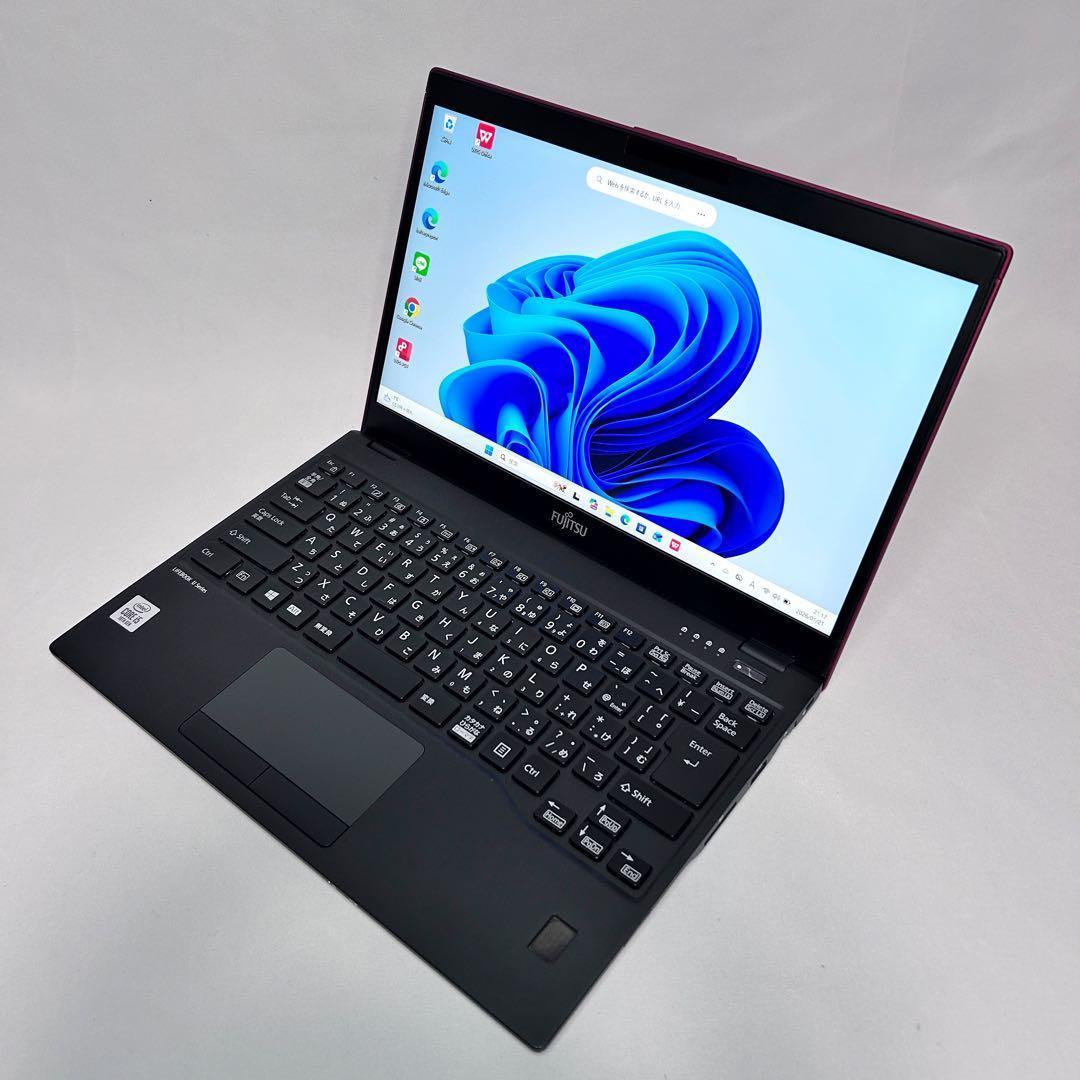 バッテリー極上・レア赤】LIFEBOOK ｜第10世代i5・高速SSD - メルカリ