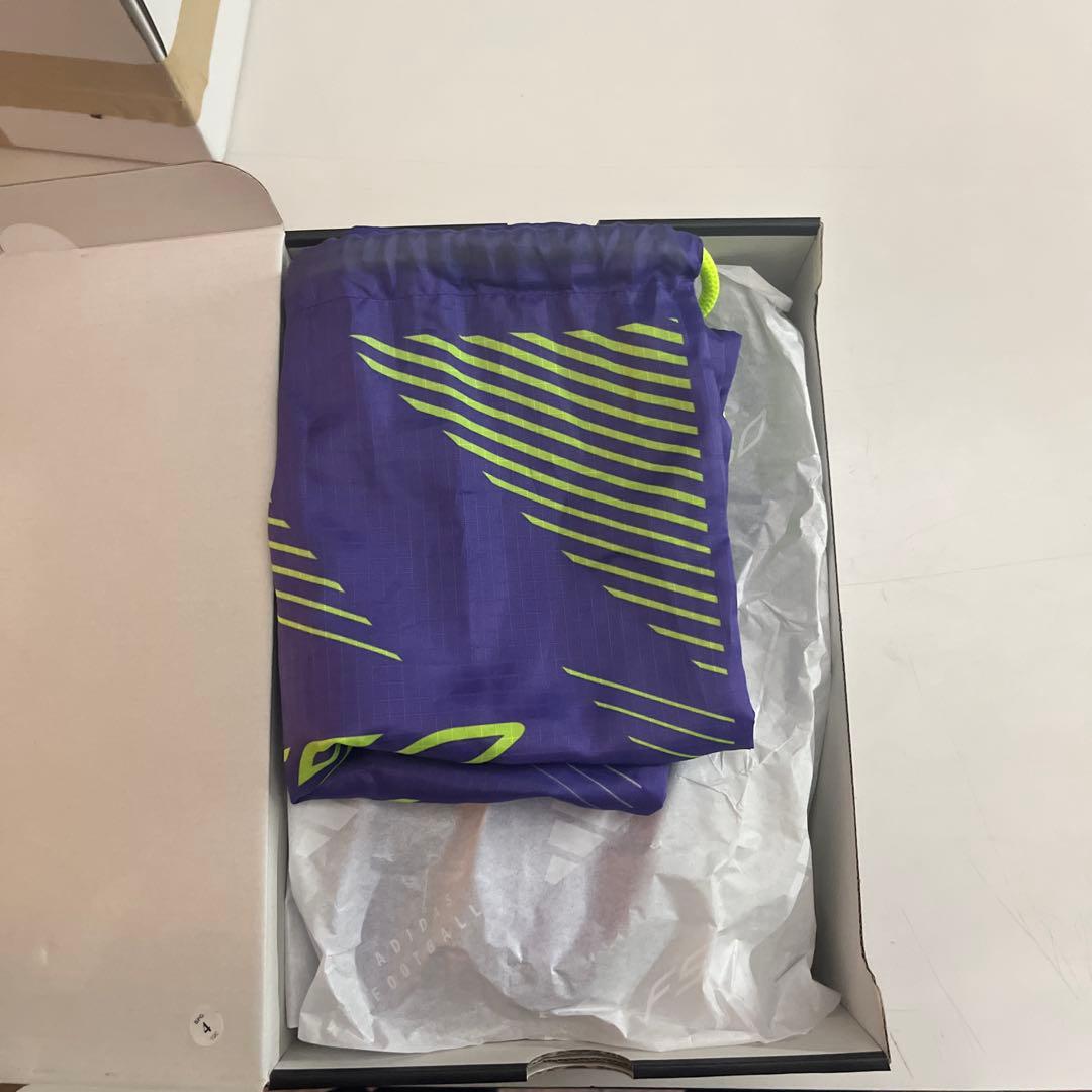 adidas F50 サッカーシューズ 紫/緑 FG 27.0cm