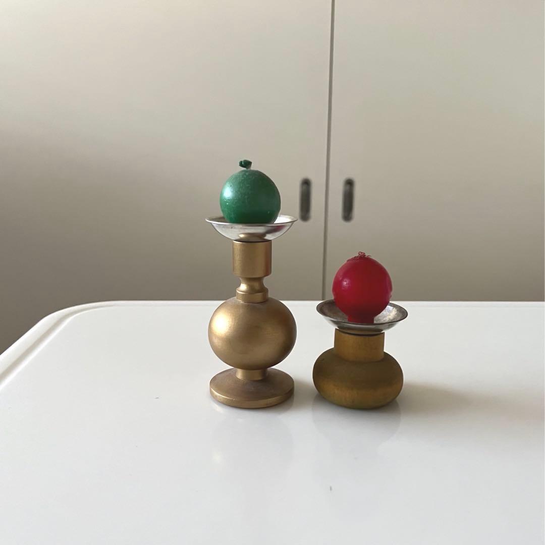 レア☆aarikka アアリッカ／キャンドルホルダー（キャンドル・箱付）2