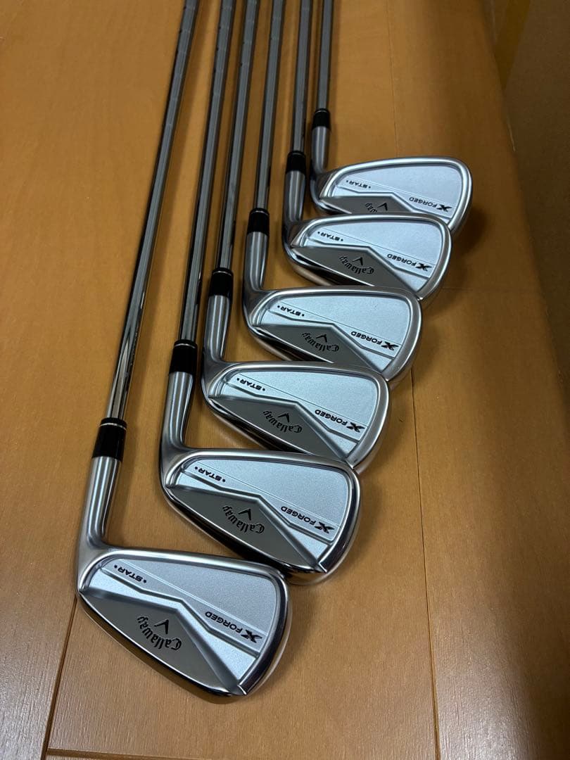 悠一郎　Callaway X Forged フォージド　アイアン6本 キャロウェイ X FORGED アイアン 6本セット (5I-P) メンズ 右用 N.S.