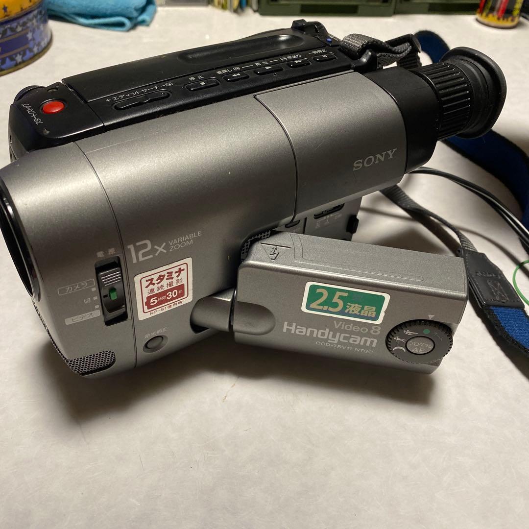 SONY Video8 ビデオカメラ　CCD-TRV11 ③ Sony Handycam CCD-TRV11 Video 8 With Storage | eBay