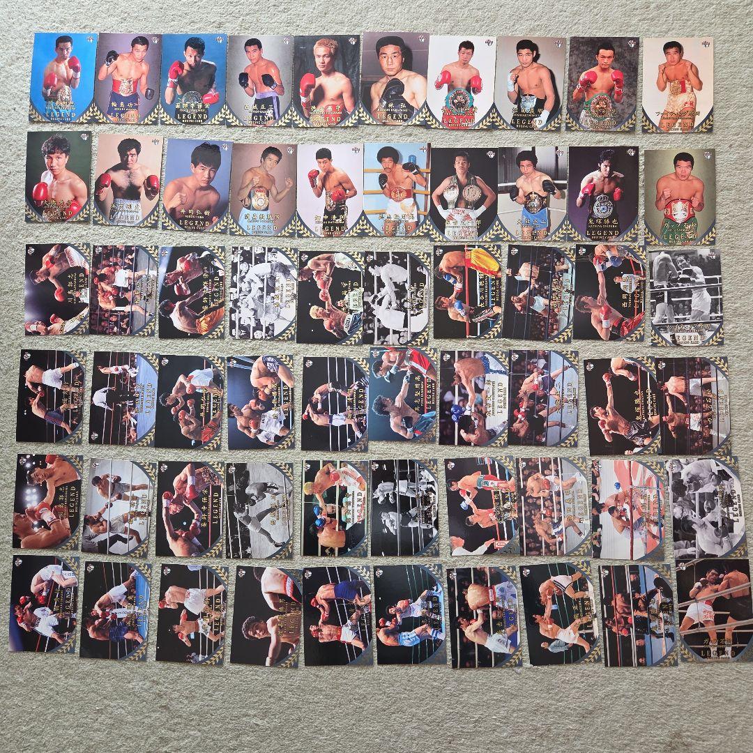 ボクシング栄光のタイトルマッチ60年史 付録カード 60枚 - メルカリ