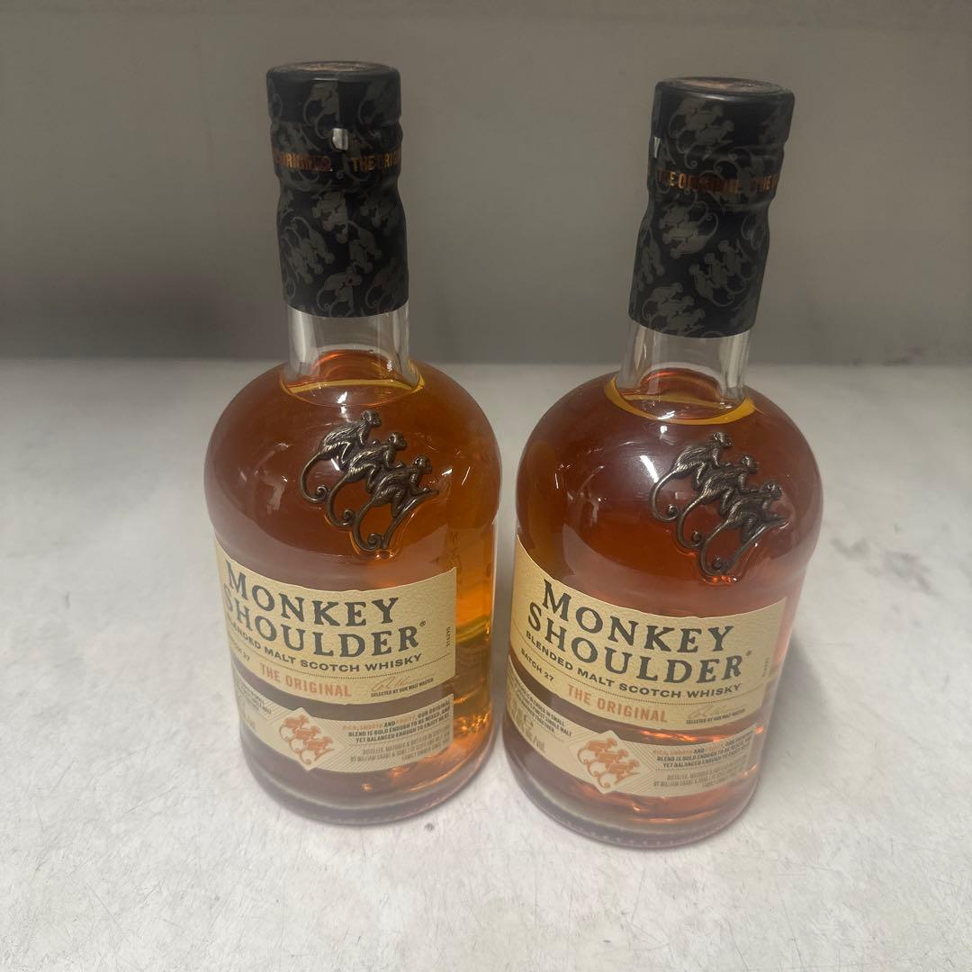 G*o様 MONKEY SHOULDER スコッチウイスキー 700ml 2本セ モンキーショルダー 700ml 40度 スコッチ ウイスキー Monkey shoulder