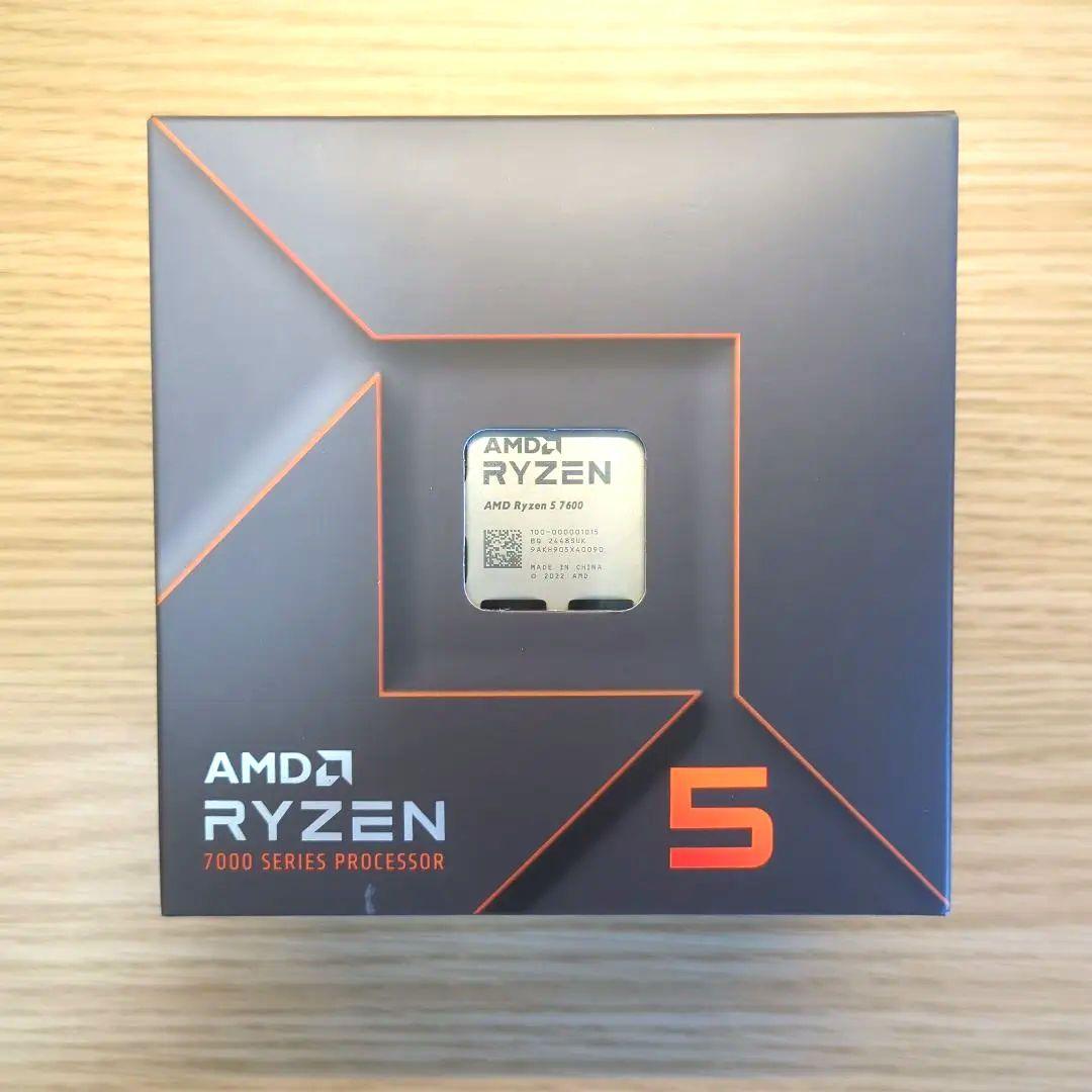 週末まで値下げ】AMD Ryzen 5 7600 BOX CPU
