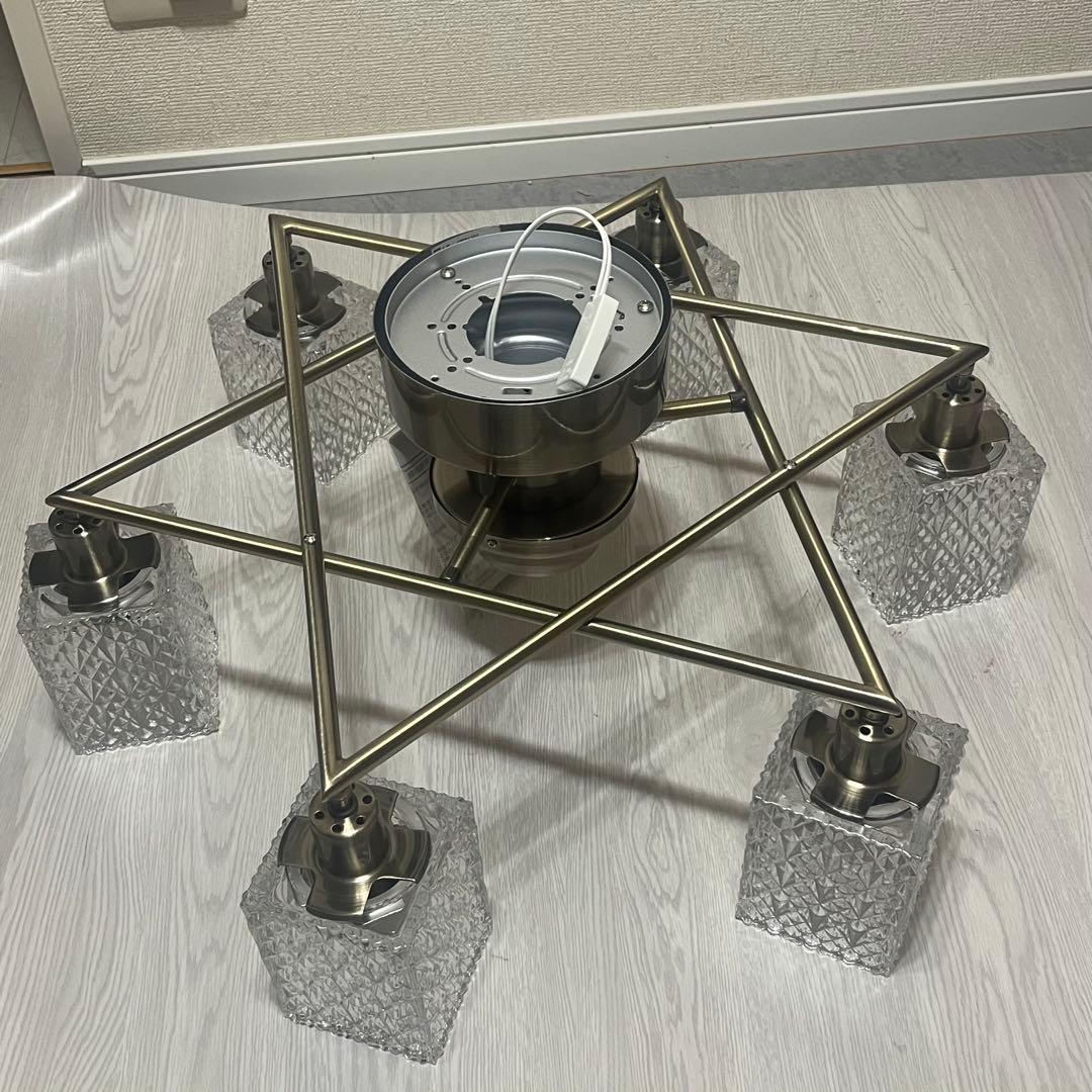 キジマ シャンデリア シーリングライト amp51308 - メルカリ