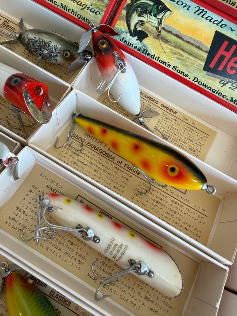 ニ*ん様 オールドヘドン スミス ウッド ヘドン HEDDON ルアー 釣