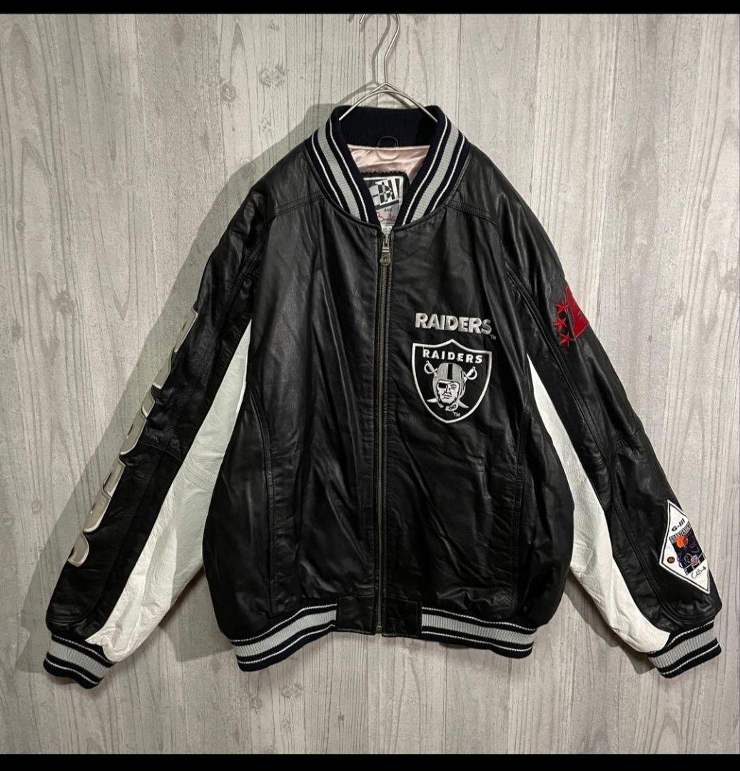 超希少モデル】カールバンクス レイダース刺繍 レザージャケットXL