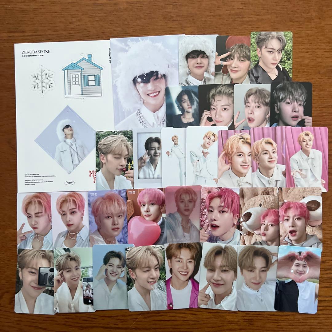 ZEROBASEONE ソクマシュー トレカ等まとめ - メルカリ