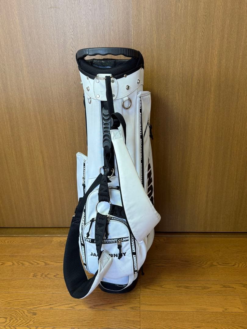 JACK BUNNY スタンド式キャディバッグ ホワイト - メルカリ