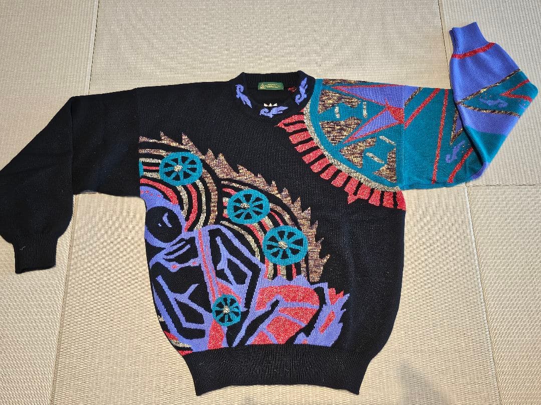 ニコ太郎様専用】ジャンボ尾崎 Js 高級カシミヤセーター① 本人着用