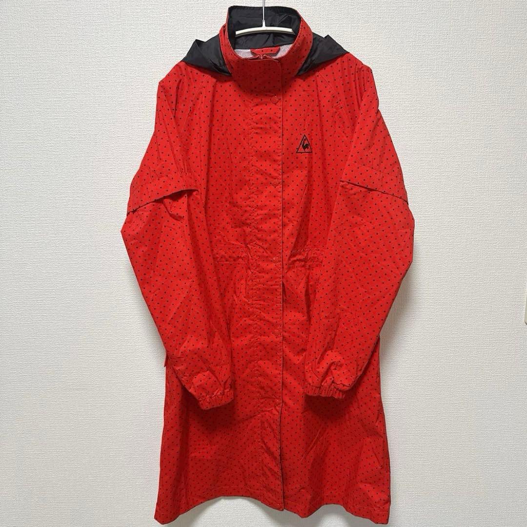 《美品》le coq sportif ワンピース型レインウェア