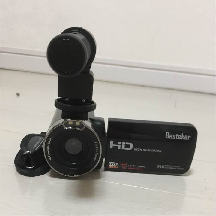 Bestekerのビデオカメラ 悲報】6000円のビデオカメラ Besteker 312P を買った結果がヤバイ